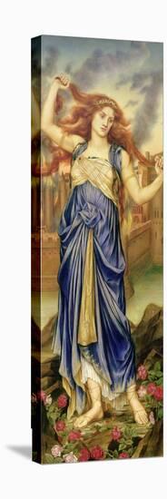 Cassandra, 1898-Evelyn De Morgan-Stretched Canvas