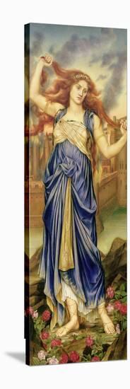 Cassandra, 1898-Evelyn De Morgan-Stretched Canvas