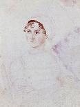 Portrait of Jane Austen, C.1810-Cassandra Austen-Giclee Print