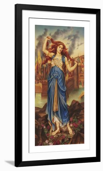 Cassandra-Evelyn De Morgan-Framed Premium Giclee Print