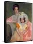 Cassat: Woman & Girl, C1902-Mary Cassatt-Framed Stretched Canvas