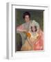 Cassat: Woman & Girl, C1902-Mary Cassatt-Framed Giclee Print