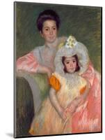 Cassat: Woman & Girl, C1902-Mary Cassatt-Mounted Giclee Print