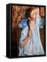 Cassatt: Girl, 1886-Mary Cassatt-Framed Stretched Canvas