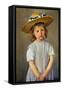 Cassatt: Girl, C1886-Mary Cassatt-Framed Stretched Canvas