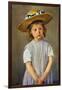 Cassatt: Girl, C1886-Mary Cassatt-Framed Giclee Print