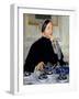 Cassatt: Lady At Tea, 1885-Mary Cassatt-Framed Giclee Print