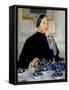Cassatt: Lady At Tea, 1885-Mary Cassatt-Framed Stretched Canvas