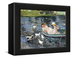 Cassatt: Summertime, 1894-Mary Cassatt-Framed Stretched Canvas