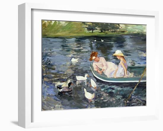 Cassatt: Summertime, 1894-Mary Cassatt-Framed Giclee Print