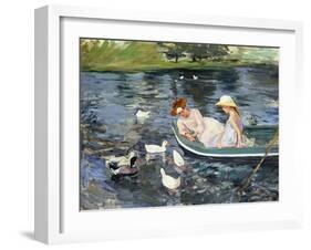 Cassatt: Summertime, 1894-Mary Cassatt-Framed Giclee Print