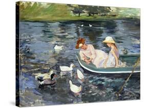Cassatt: Summertime, 1894-Mary Cassatt-Stretched Canvas