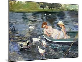 Cassatt: Summertime, 1894-Mary Cassatt-Mounted Giclee Print