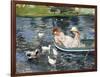 Cassatt: Summertime, 1894-Mary Cassatt-Framed Giclee Print