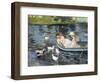 Cassatt: Summertime, 1894-Mary Cassatt-Framed Premium Giclee Print