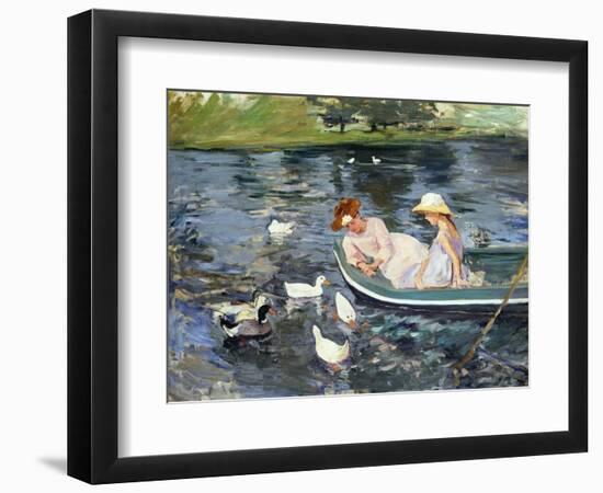 Cassatt: Summertime, 1894-Mary Cassatt-Framed Premium Giclee Print