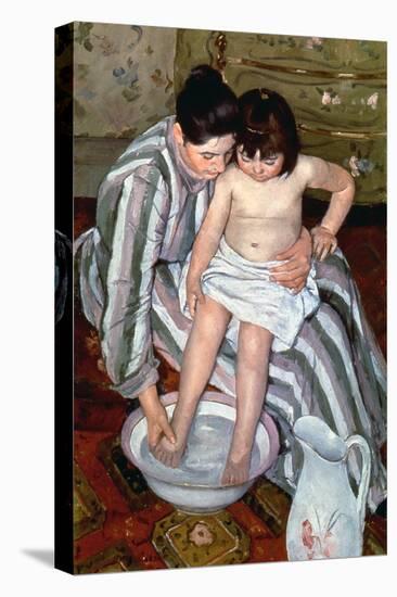 Cassatt: The Bath, 1891-2-Mary Cassatt-Stretched Canvas