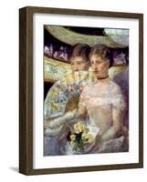 Cassatt: The Loge, 1882-Mary Cassatt-Framed Giclee Print