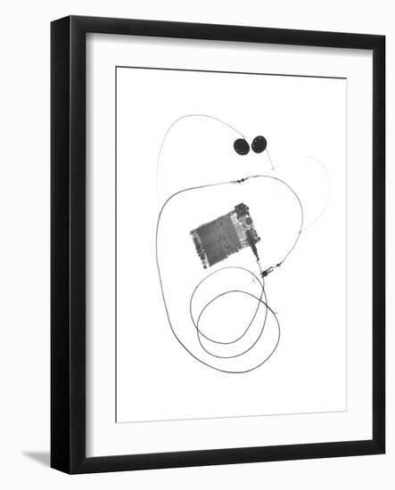 Cassette Player-Albert Koetsier-Framed Art Print