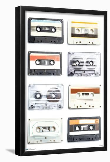 Cassettes-Trends International-Framed Poster