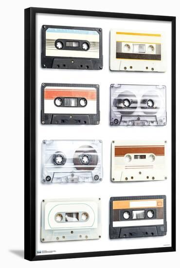 Cassettes-Trends International-Framed Poster