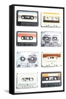 Cassettes-Trends International-Framed Stretched Canvas