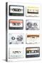 Cassettes-Trends International-Stretched Canvas