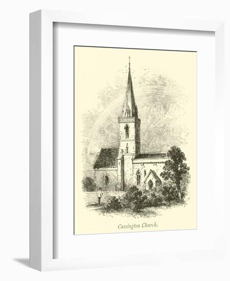 Cassington Church-null-Framed Giclee Print