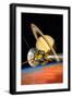 Cassini-Huygens Probe At Titan, Artwork-David Ducros-Framed Photographic Print