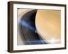 Cassini's Grand Finale at Saturn-null-Framed Premium Photographic Print