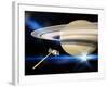 Cassini's Grand Finale at Saturn-null-Framed Photographic Print