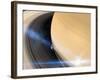 Cassini's Grand Finale at Saturn-null-Framed Photographic Print