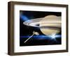 Cassini's Grand Finale at Saturn-null-Framed Photographic Print