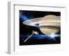 Cassini's Grand Finale at Saturn-null-Framed Photographic Print