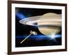 Cassini's Grand Finale at Saturn-null-Framed Photographic Print