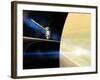 Cassini's Grand Finale at Saturn-null-Framed Photographic Print