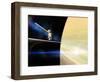 Cassini's Grand Finale at Saturn-null-Framed Photographic Print