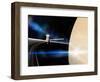 Cassini's Grand Finale at Saturn-null-Framed Photographic Print