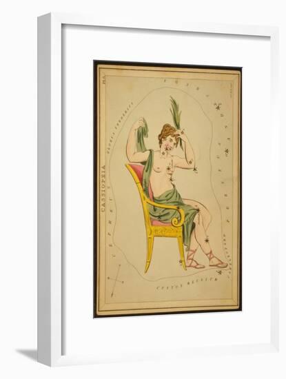 Cassiopeia Constellation, 1825-Science Source-Framed Giclee Print