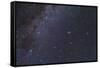 Cassiopeia, Perseus and Andromeda Area of the Northern Autumn Sky-null-Framed Stretched Canvas