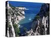 Cassis, Calanque d'En Vau, Bouches-Du-Rhone, Provence, France, Mediterranean-Bruno Morandi-Stretched Canvas