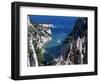 Cassis, Calanque d'En Vau, Bouches-Du-Rhone, Provence, France, Mediterranean-Bruno Morandi-Framed Photographic Print