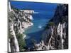 Cassis, Calanque d'En Vau, Bouches-Du-Rhone, Provence, France, Mediterranean-Bruno Morandi-Mounted Photographic Print