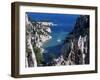 Cassis, Calanque d'En Vau, Bouches-Du-Rhone, Provence, France, Mediterranean-Bruno Morandi-Framed Photographic Print