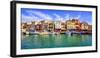 Cassis Old Town Port Promenade, Provence, France-Xantana-Framed Photographic Print
