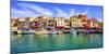 Cassis Old Town Port Promenade, Provence, France-Xantana-Mounted Photographic Print