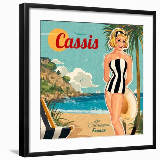 Cassis-Bruno Pozzo-Framed Art Print