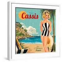 Cassis-Bruno Pozzo-Framed Art Print