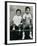 Cassius Clay Sitting on a Bench with His Brother Rudy-null-Framed Photographic Print