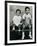 Cassius Clay Sitting on a Bench with His Brother Rudy-null-Framed Photographic Print